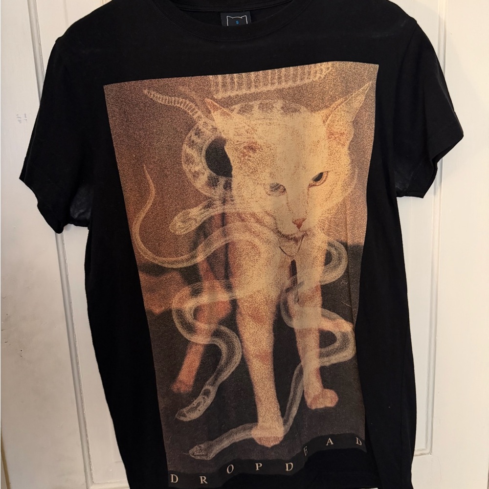 Drop Dead cat shirt